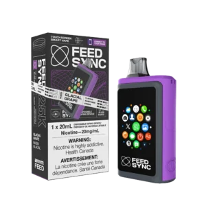 feed sync touch screen smart vape pacific blue melon (up to 30,000 puffs)