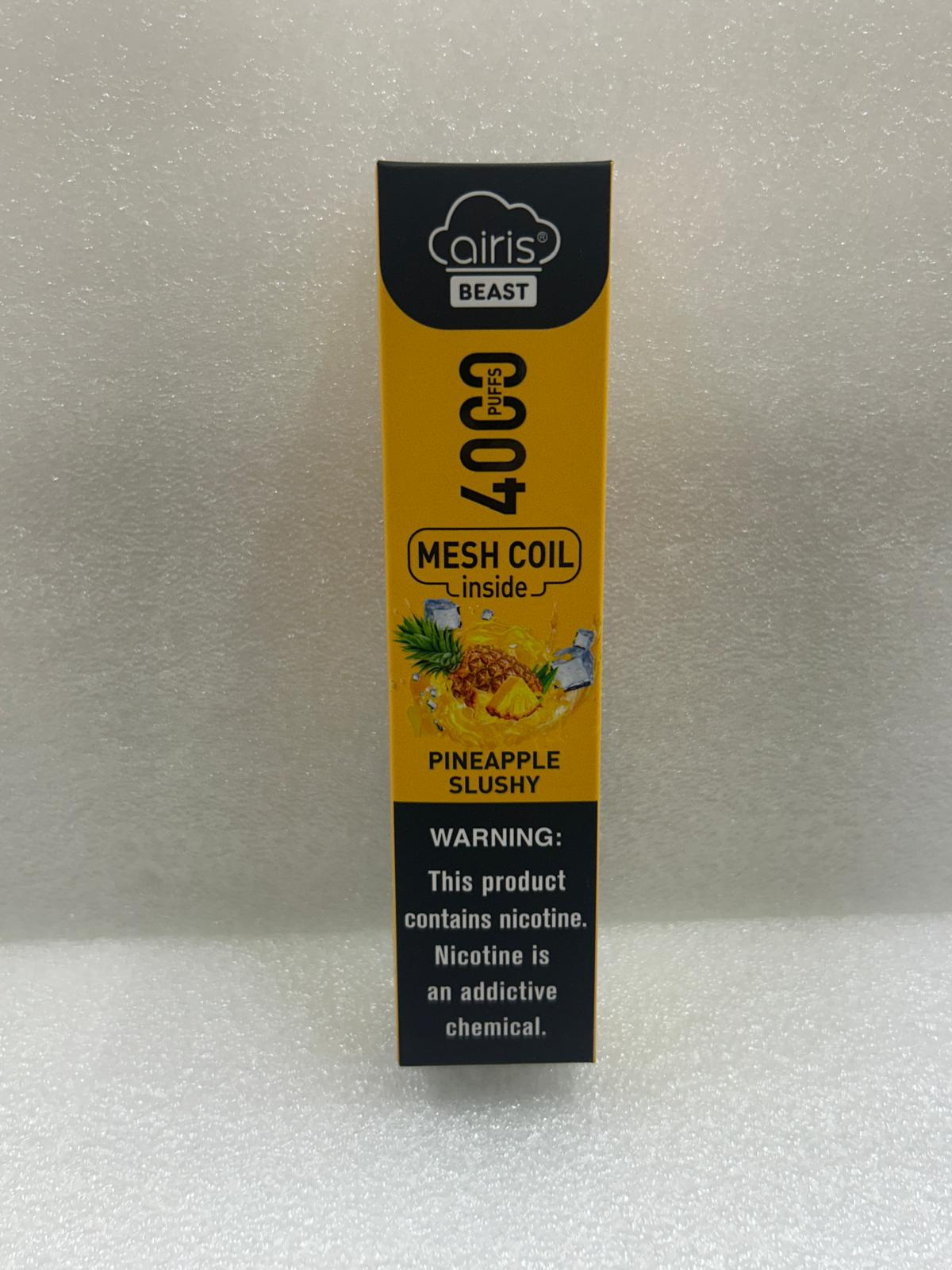 Airis Beast Pineapple Slushy Vape Device 4000 Puffs