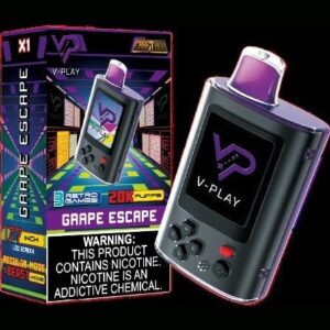 V Play 20K Puffs Grape Escape Rechargeable