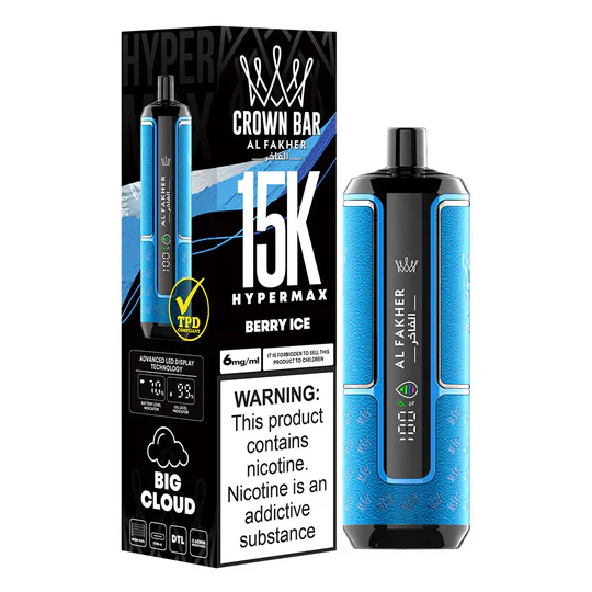 Crown Bar Berry Ice Disposable 15k Puffs