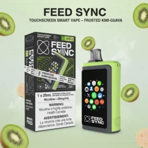 Feed Sync Disposable SMART Vape - 25K - Frosted Kiwi Guava