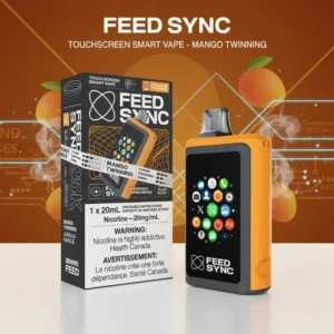 Feed Sync Disposable SMART Vape - 25K - Mango Twinning