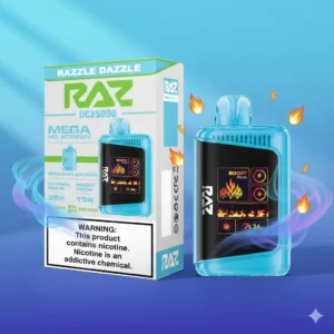 RAZ DC25000 Disposable Vape – Razzle Dazzle Flavor
