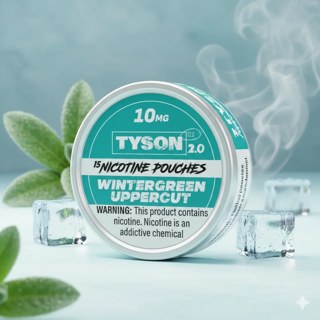 Tyson 2.0 Wintergreen Uppercut Nicotine Pouches