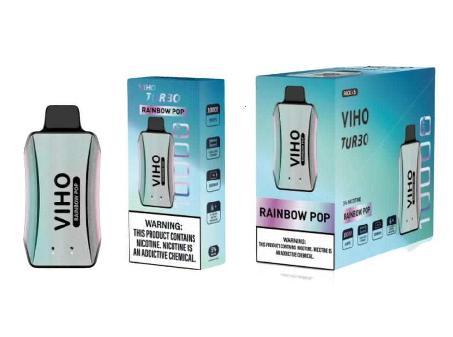 Rainbow Pop Viho Turbo Vape 10000 Puffs - Image 3
