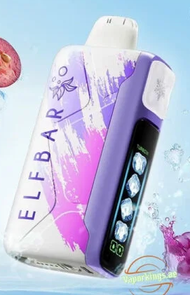 Elf Bar Ice King 30000 – Grape Ice – 50mg (30,000 Puffs)